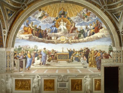 Dispute of the Sacrament by Raffaello Sanzio Raphael